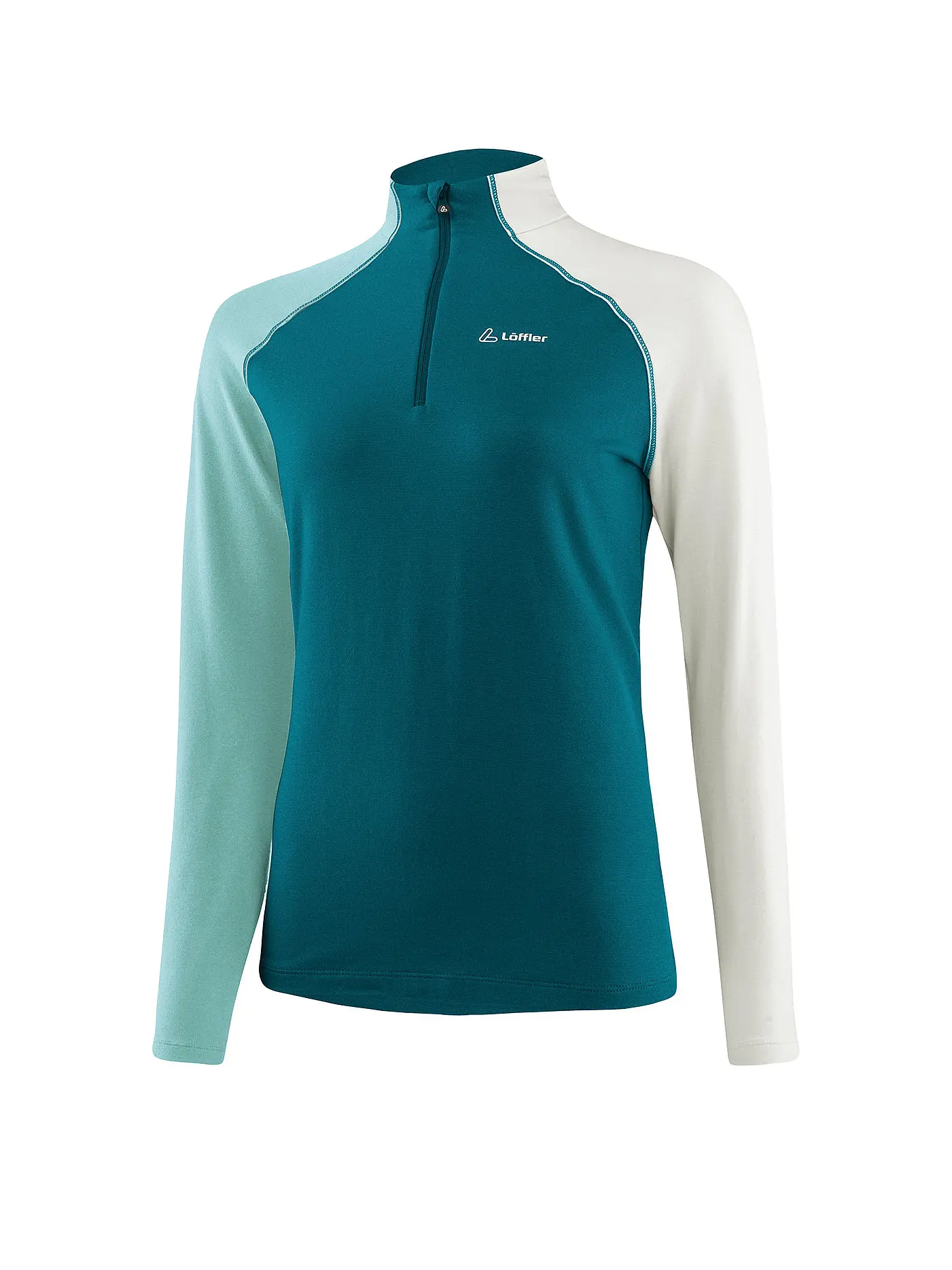 LÖFFLER | Damen Unterzieh Zipshirt TRANSTEX® Coblo | 